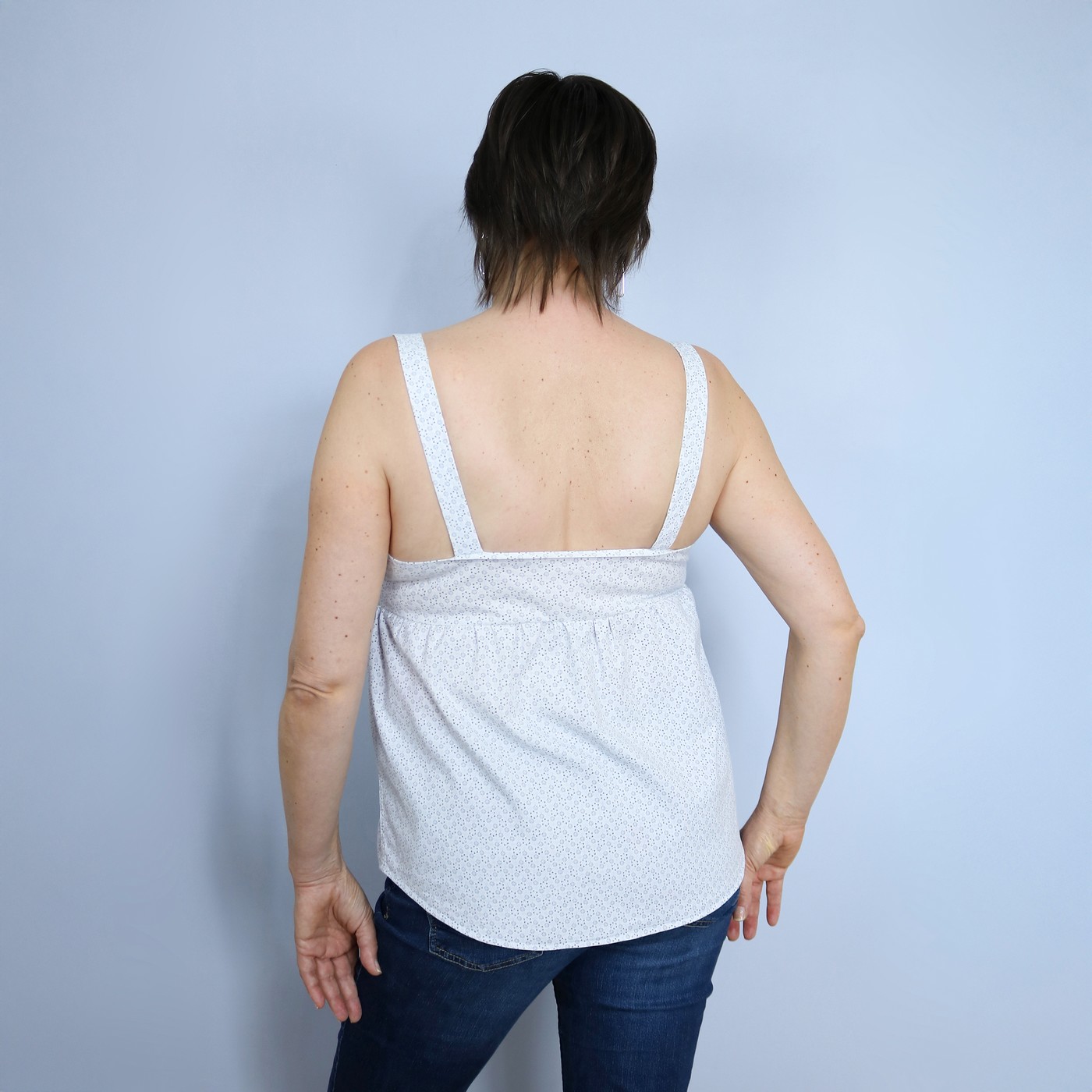 top bretelles - motifs floraux – Image 3