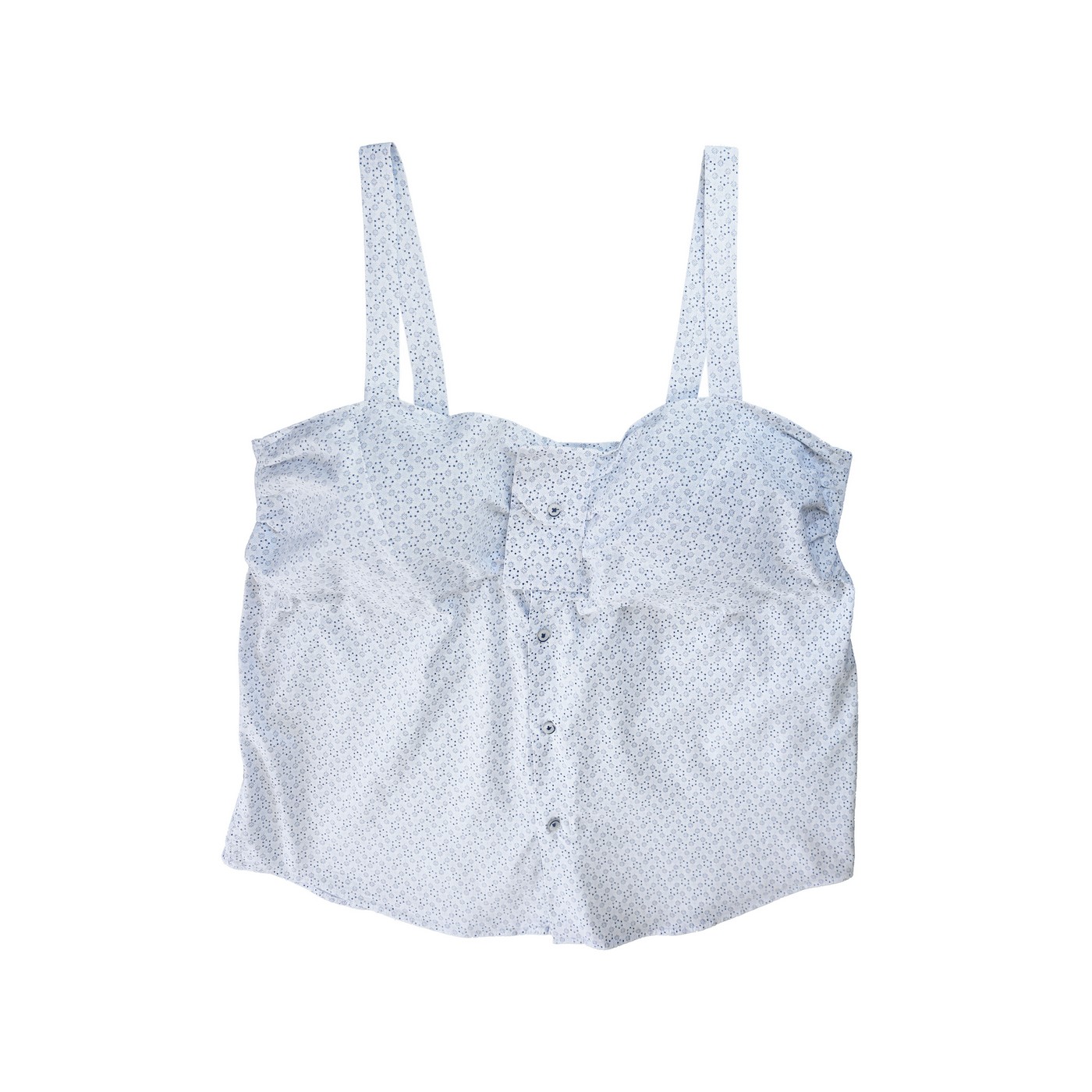 top bretelles - motifs floraux