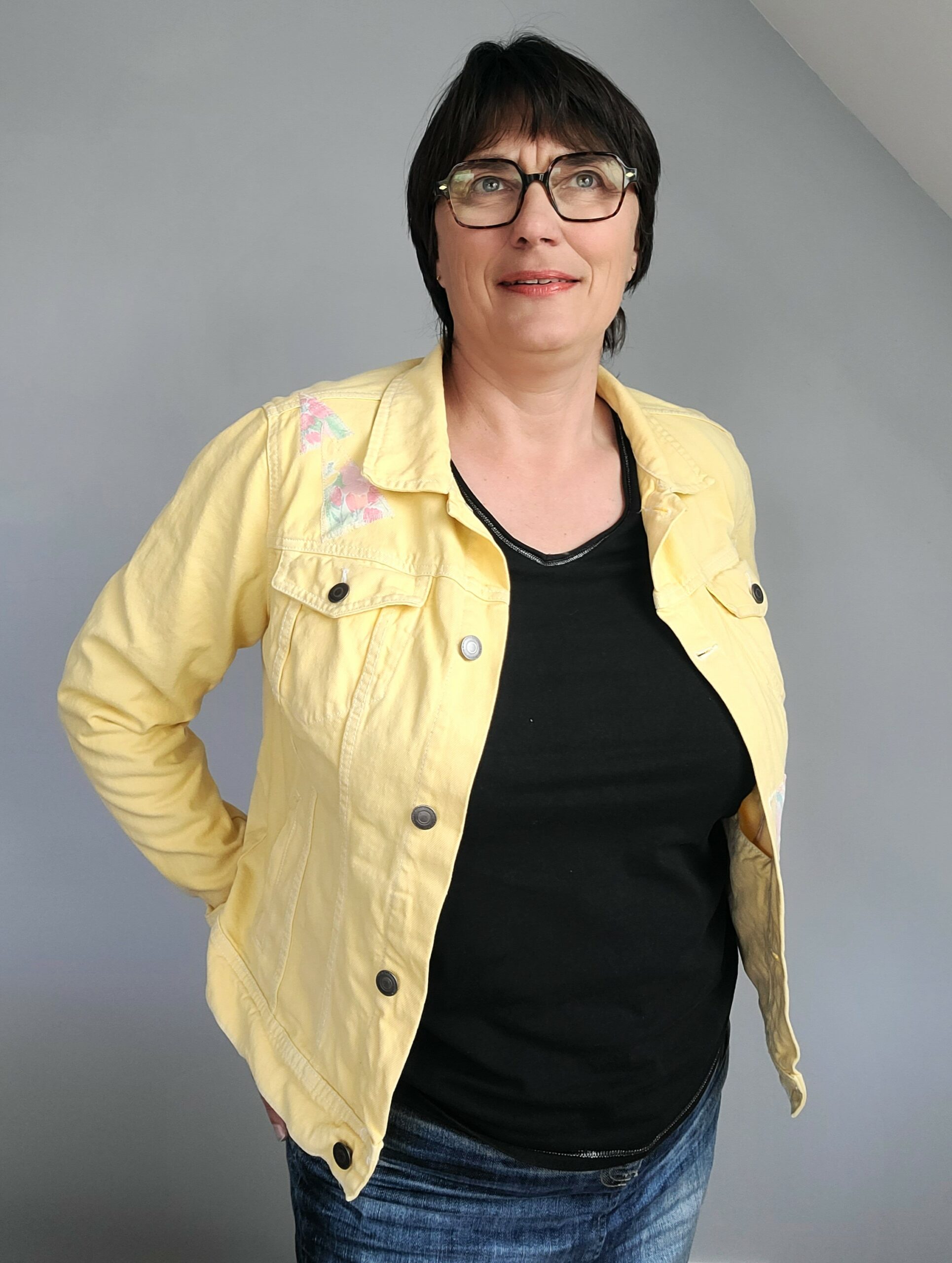 blouson denim customisé – Image 4